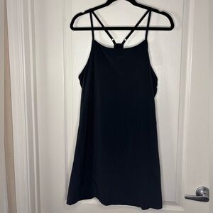 All in Motion Black Mini Dress